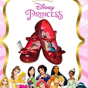 Disney Princess Glittery Red Heels